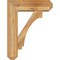Ekena Millwork Imperial Craftsman Rough Sawn Bracket w/ Offset Brace, Western Red Cedar, 8"W x 26"D x 34"H BKT0806X26X34IMP04RWR - alternate 2